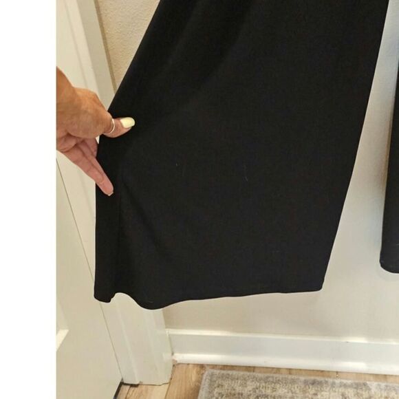 Anne Klein Women's Black Wide Leg Jumpsuit Size 4 - Picture 4 of 9